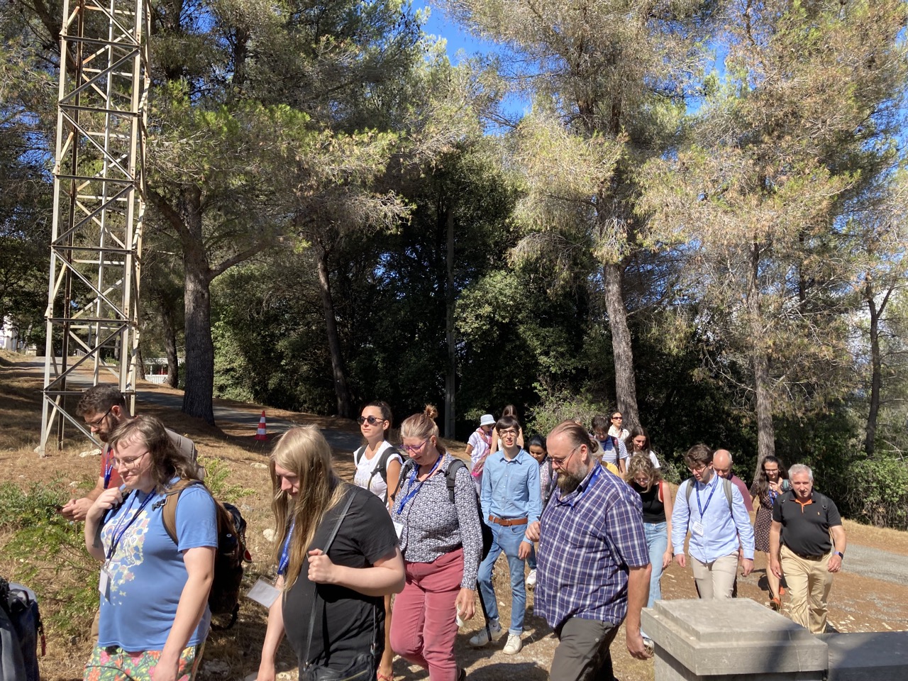 Walking to the observatory - 2