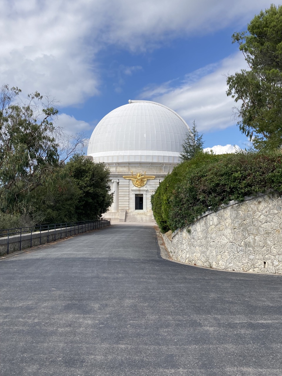 Staring at the main building